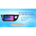 Navegação do GPS do carro do sistema do Android para Toyota Levin tela de toque de 10.1 polegadas com Bluetooth / MP3 / WiFi